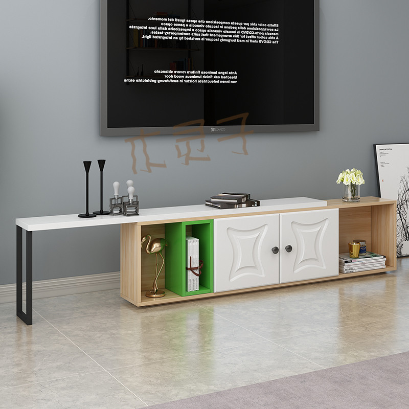 Wooden Soo Ultra - narrow TV cabinet scaling small household size extremely thin small landing small rental room single long bar width 20