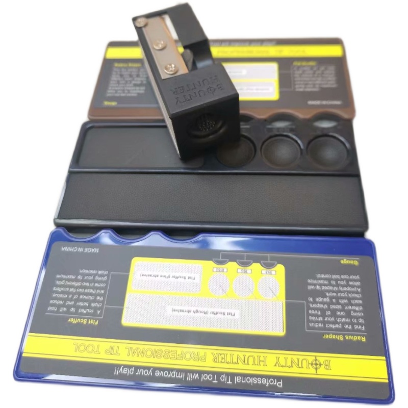 Skin head acupuncture repair acupuncture board billiard cue skin head small head black eight 8 big head rod nine snooker gun head washboard