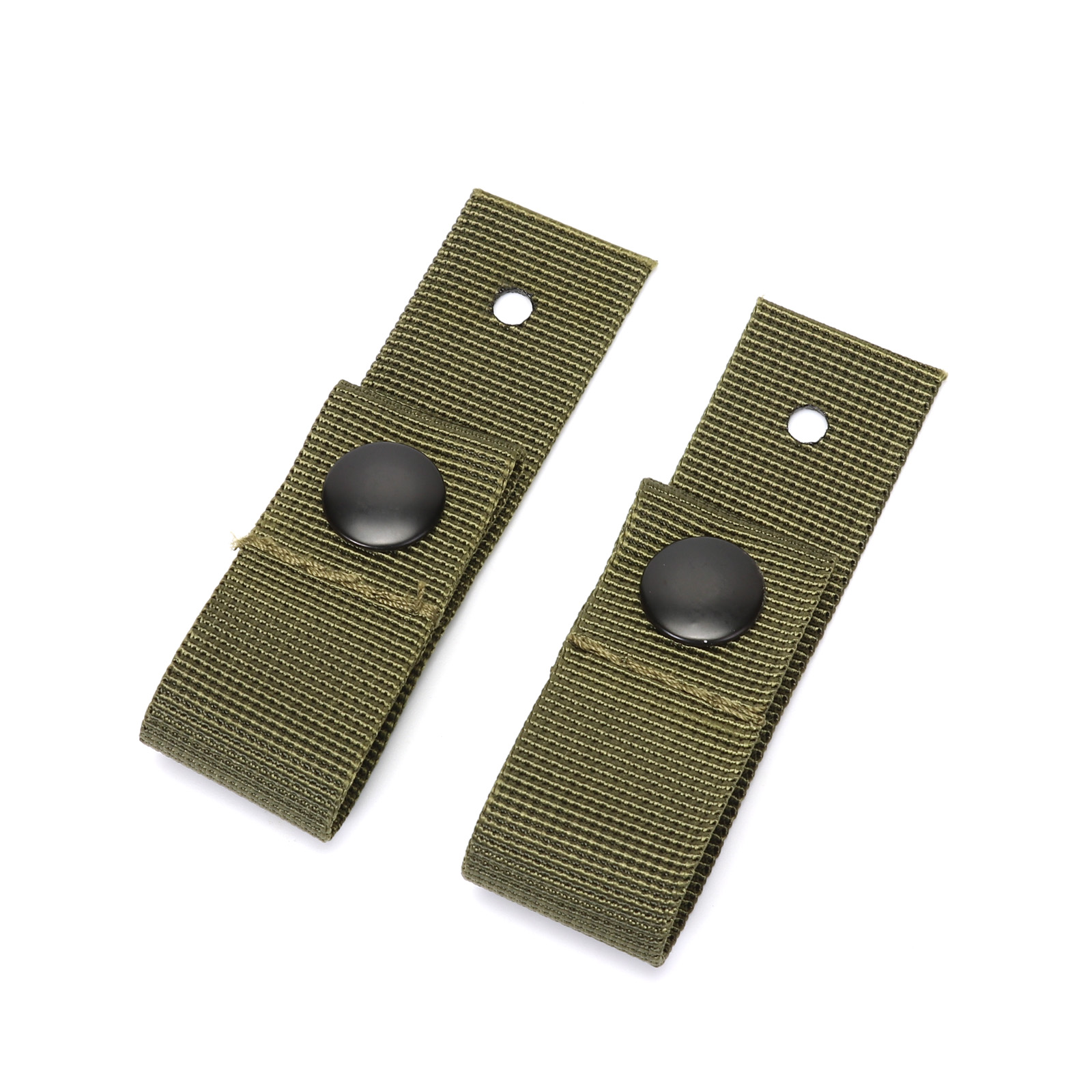 FAST MICH Safety Helmet Buttonhole Pair of fixed buckle Nylon fixed with CS Tactical safety helmet Equipment accessories