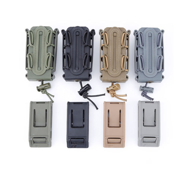 5.56/7.62 universal scorpion soft shell quick release 9mm magazine cover MOLLE bag tool waist bag magazine box