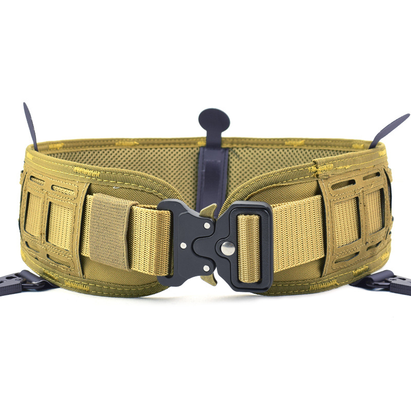 Outdoor Field Tactical Belt multi - functional molle combined waist - seal fast plugging matching waist - seal reduction suite