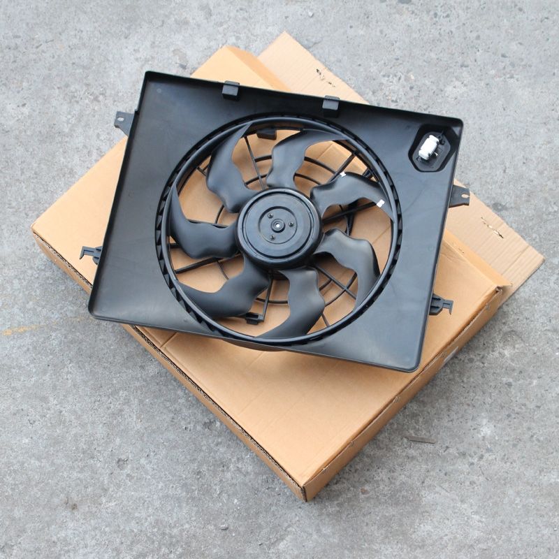 蘇鉄 約30cm 适配现代i30 御翔领翔水箱电子扇总成电子扇散热器风扇