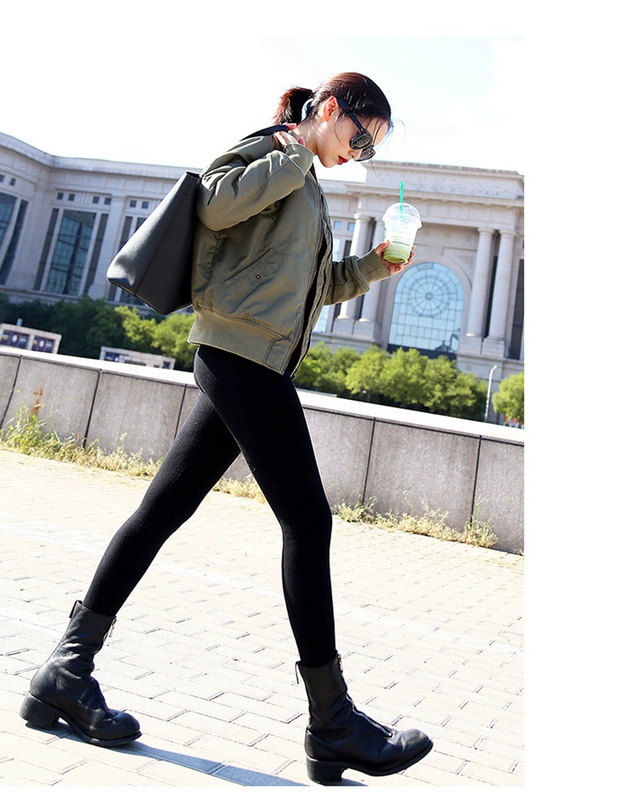 Quần cashmere siêu mỏng nam và nữ quần len quần mới quần mỏng mùa đông trung niên quần ấm quần legging lót lông