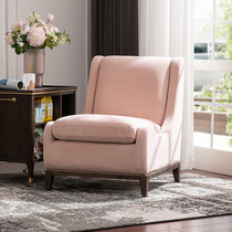 And year Mejia Jane about small household type Buyi Sofa Chair Tiger Chair Light Lavish Solid Wood Sofa Andy Casual Chair