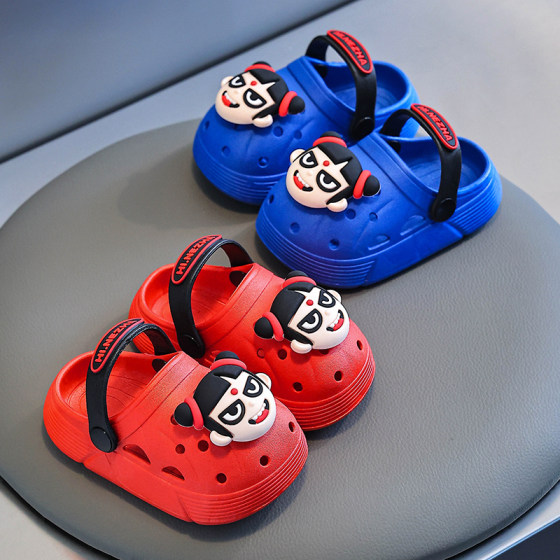 哪吒男童拖鞋儿童外穿居家防滑软底卡通儿童凉拖鞋男宝宝男孩夏季
