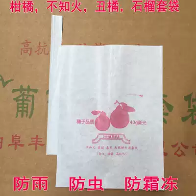 Anti-frost and rain-proof citrus bag navel orange paper bag carambola guava orange tribute loquat bag special bag fruit