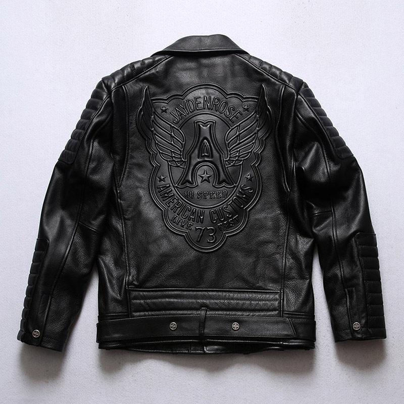 Halley Locomotive Cycling Locomotive Dresser True Fur Clothes Men's Waist Belt Tied-Tied Zip Cover