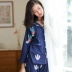 An Chi với áo len nữ mùa thu dài tay áo len nữ phiên bản Hàn Quốc của bộ đồ đơn giản hai kích cỡ lớn phù hợp với dịch vụ gia đình