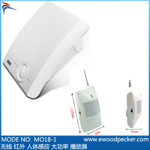 Woodpecker Electronics MO19-2 Human Body Induction Wireless Player Power Distribution Safety Voice Prompt Product Description