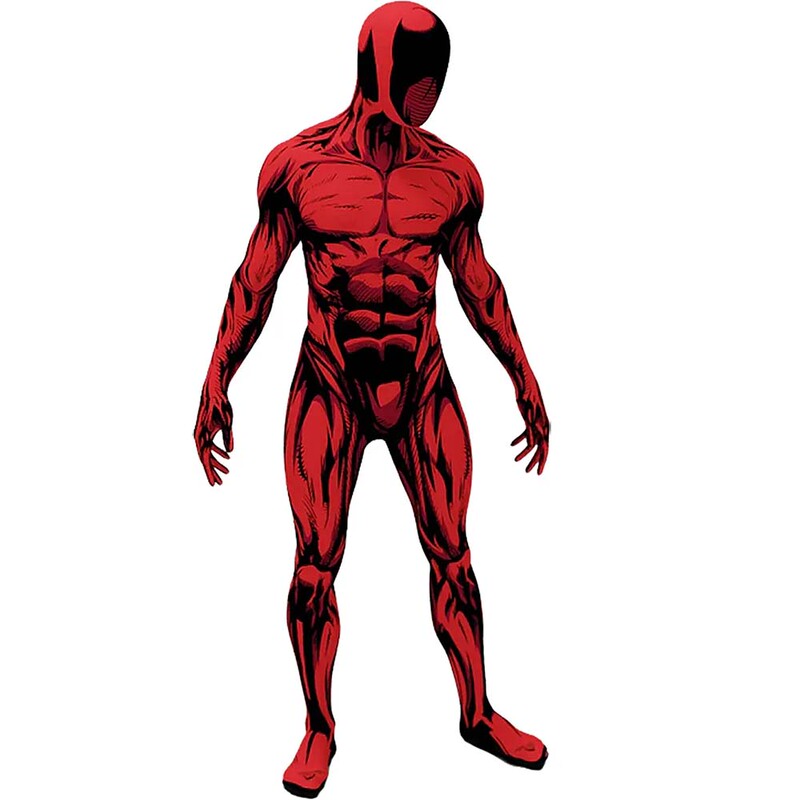 Comic Scarlet Spider-Man Jumpsuit Para Scarlet Spiderman Cosplay Costume Comic Scarlet Spider-Man Jumpsuit Para Scarlet Spiderman Cosplay Costume