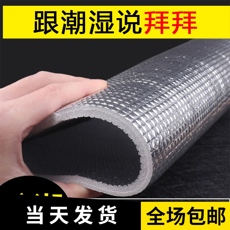 Outdoor moisture proof mat thickened picnic mat Aluminum film Portable home sleeping mat Tent camping mat artifact