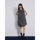 SEEKSIMPLE sleeveless vest dress women's summer new workwear skirt loose A-line baby skirt short dress