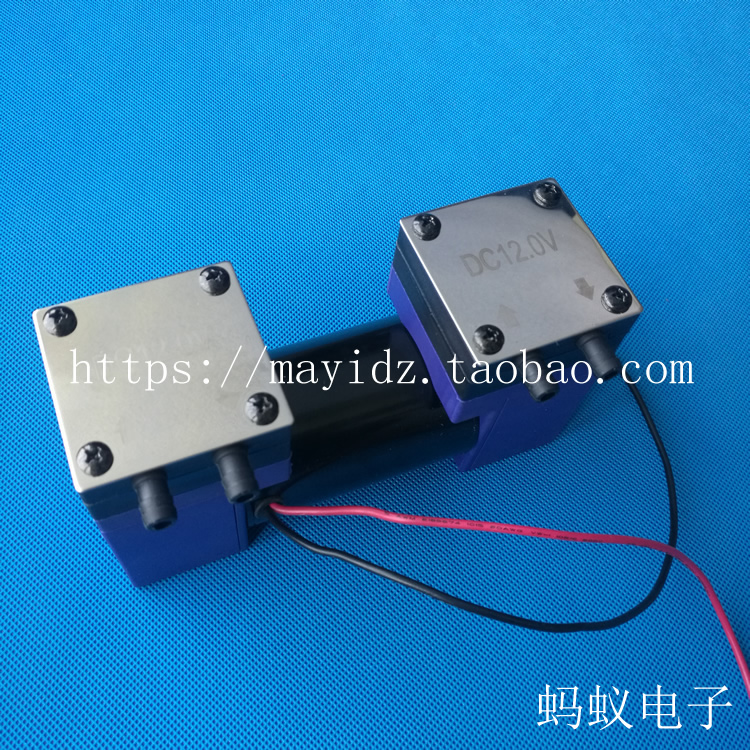 Double head pump DC vacuum pump 12V small miniature diaphragm pump 24V silent pump Suction pump suction pump 220V