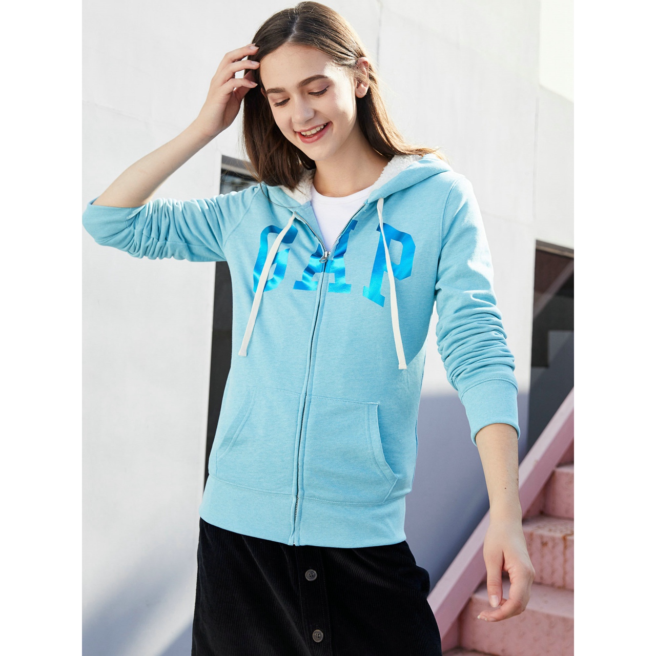 Sweatshirt femme - Ref 3217367 Image 5