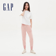 Женские брюки gap女装纯棉卫裤休闲运动长裤春季635071 e 新款束脚裤裤女