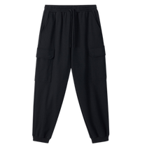 Gap mens and womens 2024 new autumn heavy knitted workwear style girdle pants loose casual trousers 637600