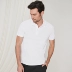 Áo thun cotton nam ngắn tay Gap mùa hè 556585 E Áo thun mỏng cho nam hàng đầu - Polo áo polo tay dài Polo