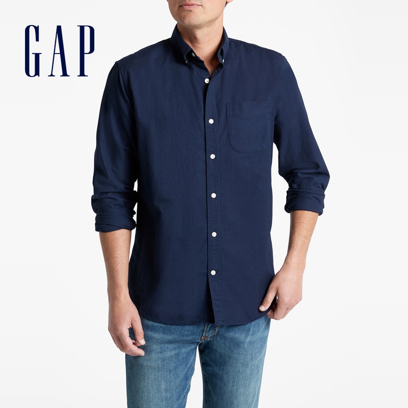 Gap men's casual long sleeve shirt autumn winter 865518 E fashion