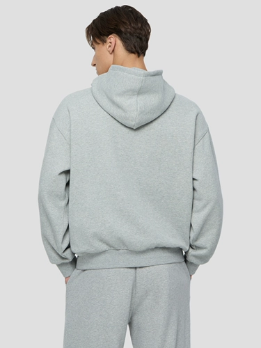 Gap Осенняя бархатная толстовка с капюшоном подходит для мужчин и женщин, с печатью вашего логотипа, оверсайз