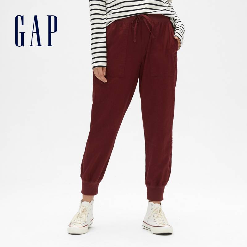 gap elastic waist pants