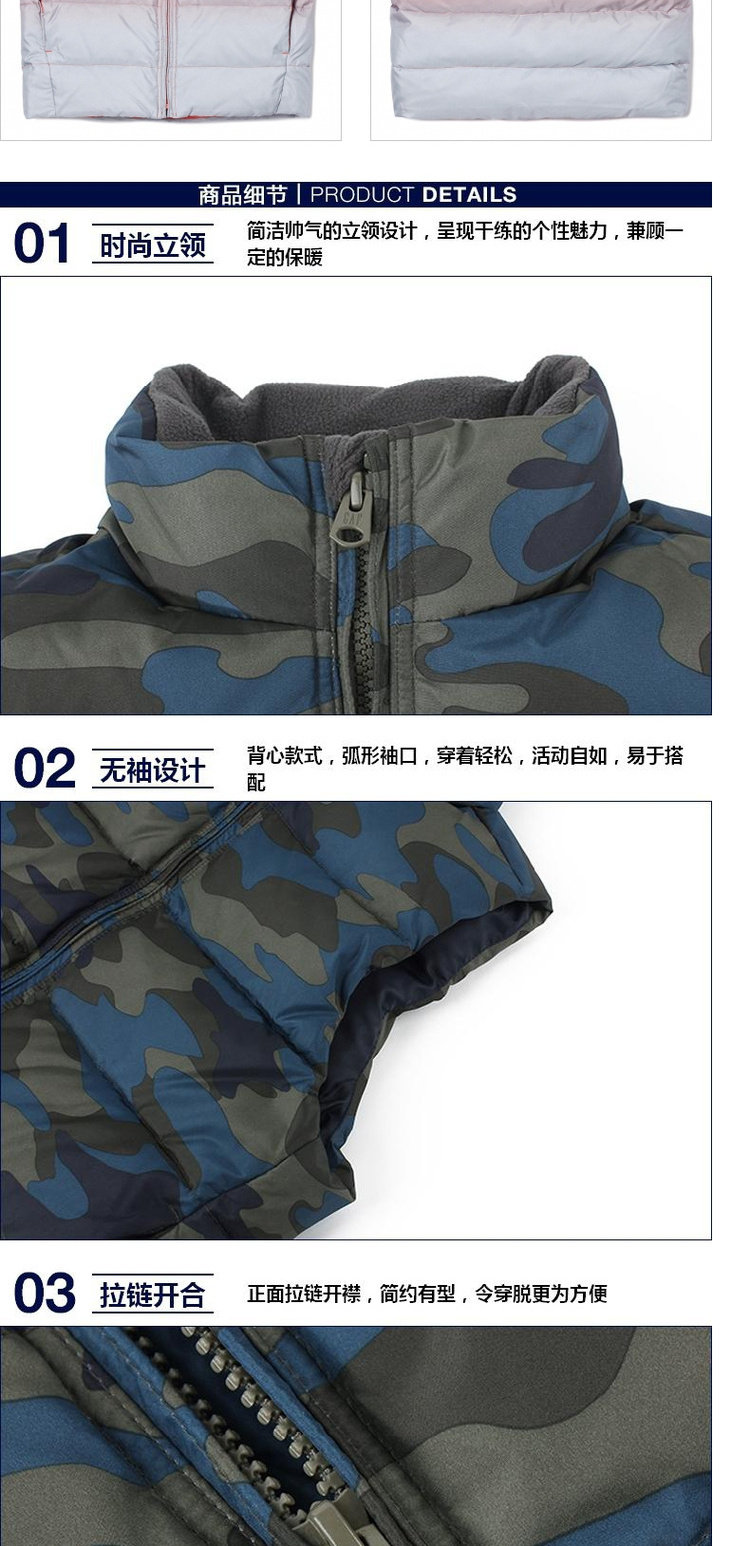 Пуховой жилет gap男童儿童羽绒服背心j w 中大童马甲外套坎肩童装