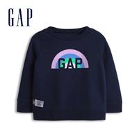 Gap Бархатная спортивная демисезонная детская толстовка, с печатью вашего логотипа, в западном стиле, детская одежда, круглый воротник