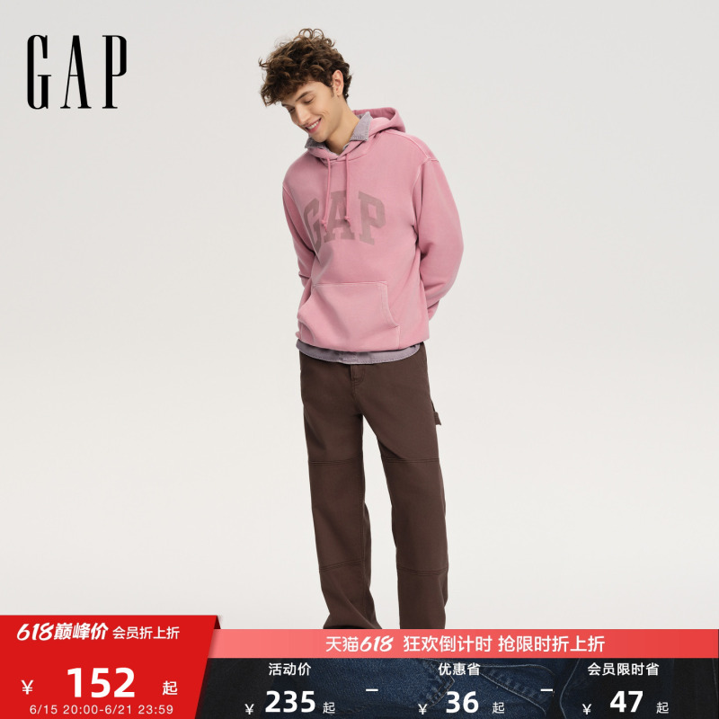 [Cheng Yi Endorsement] Gap Men's Spring New Style Loose Comfortable Straight-Leg Jeans Us Version 793957