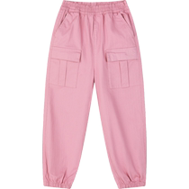 Gap – salopette multi-poches pour garçons et filles pantalon tissé texturé vêtements pour enfants nouvelle collection printemps 2024