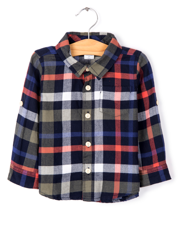 Chemise garcon à manche longue - Ref 2082251 Image 13