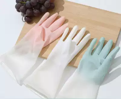 Knebbing gloves non-stick silicone baking kitchen anti-stick snowflake crisp household thickening and durable washing dishes anti-scalding