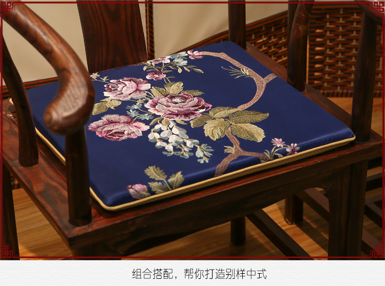 Mahogany ghế đệm sofa đệm Trung Quốc mat xốp đệm tùy chỉnh cổ điển gỗ ăn ghế vòng ghế Taishi ghế đệm thảm lót sofa