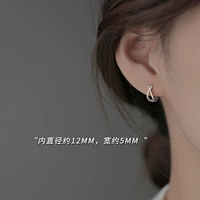 925 Серебряная геометрическая рана пряжка (две цена)