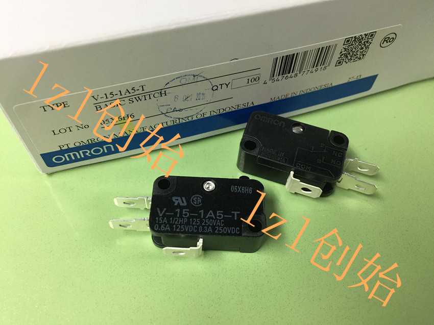 OMRONOMRON V-156-1A5-T V-15-1A5-T Microswitches for Indonesia