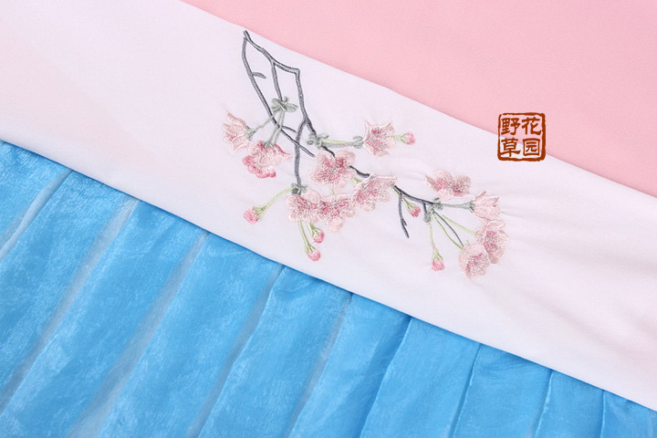 Peach bạc quần áo Trung Quốc thêu thêu ngực đầu váy quấn ngực Bra myrobalan yếm vải đính cổ - Vải vải tự làm vải dạ len
