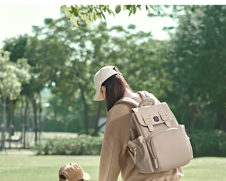 雅特茂妈咪包多功能大容量双肩手提母婴背包妈妈外出轻便出行新款 — 49