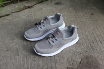 Foreign trade mens and womens large-size sports shoes summer shock-absorbing lightweight mesh breathable daddy shoes casual running shoes coconut shoes