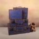 Mỹ vali retro hộp gỗ Cộng hòa Trung Quốc hành lý đồ trang trí cũ hộp du lịch cửa sổ hiển thị đạo cụ chụp ảnh hộp vali vải