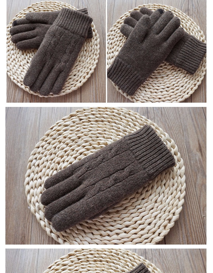 Gants pour homme CLASSIC     en de laine - Ref 2781464 Image 20