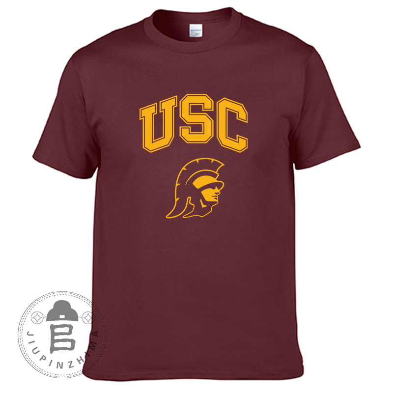 Usc Peripheral Souvenirs of Short-Sleeved T-Shirts and Cultural Shirts from Southern California, Usa