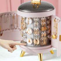 First Accessories Box Containing Box Light Luxury High Class Superior Large Capacity Jewelry Earrings Earrings Bracelet Necklace Ornament Containing box