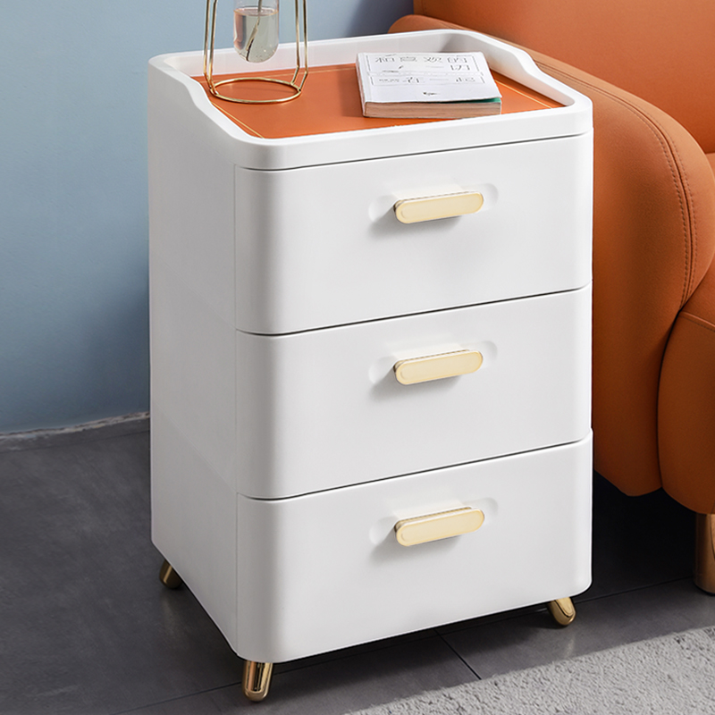 Small bed head cabinet free of installation drawer-type containing cabinet minimalist light extravagant and narrow bedroom set of bedside cabinet plastic