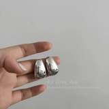 Глянцевые брендовые серьги, 2025 года, изысканный стиль, яркий броский стиль