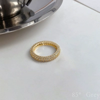 Обручальное кольцо, инкрустировано бриллиантами