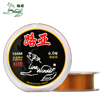 Wolf king fishing gear 100 meters strong pull force wear-resistant main line Nylon line Fishing line throwing sea rod line Fishing line sub-line