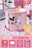 [【游泳推荐☆】70cm米妮粉【母婴级-安全放心用】免安装✅保温3小时]