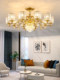 Modern American-Style Crystal Chandelier, Living Room Main Light, 2026 New Model, Luxurious and Elegant, Light Luxury Lighting Combination, Whole House Package