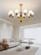French-Style Mid-Century Living Room Chandelier, Main Light for the Hall, 2026 New Model, High-End American Retro Style Bedroom and Dining Room Lighting Fixtures