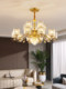 Modern American-Style Crystal Chandelier, Living Room Main Light, 2026 New Model, Luxurious and Elegant, Light Luxury Lighting Combination, Whole House Package