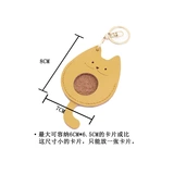 Оригинальный кожаный милый картхолдер, чехол для проездного, из натуральной кожи