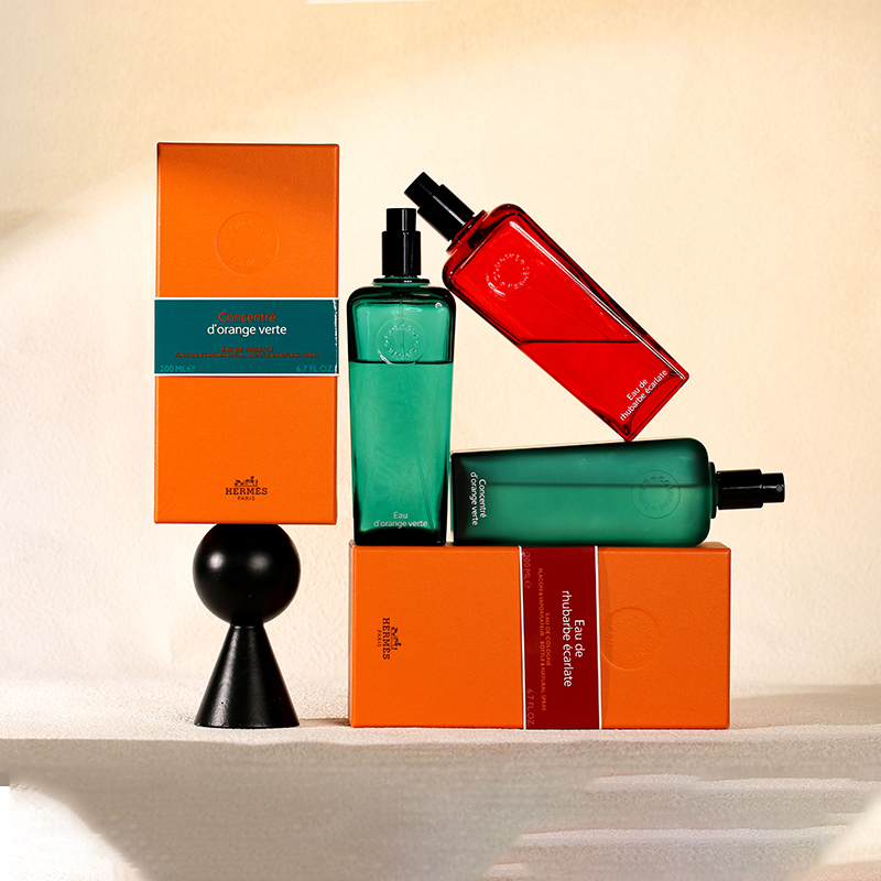 [Formal Edition] Hermes Orange Vert/Red Blood Citron/Black Citron Rainbow Cologne Series Perfume
